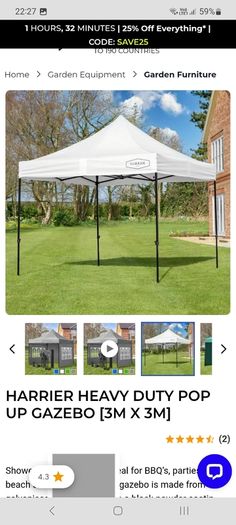 Luxury Harriet gazebo