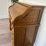 Solid Oak Roll-Top Bureau / Writing Desk Image 4