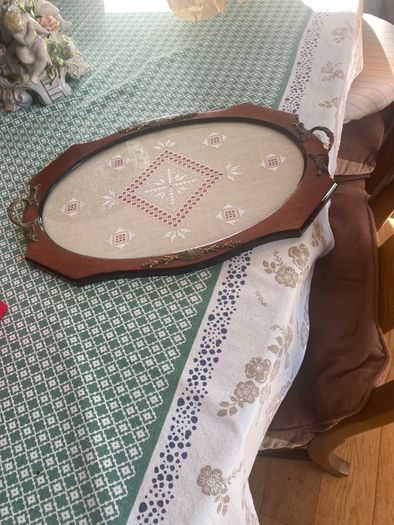 antique tray