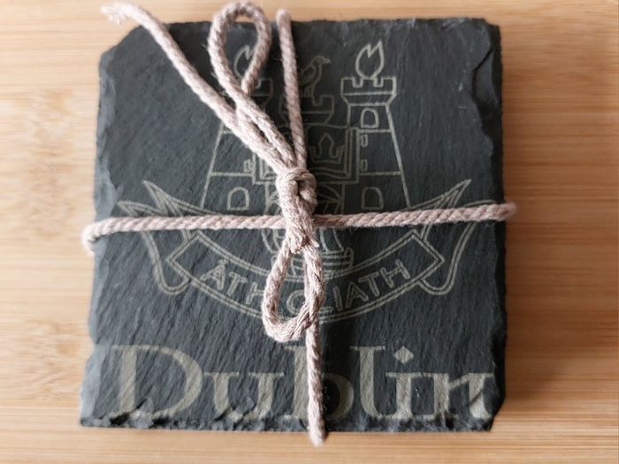 Dublin Engraved Coaster Set  (2pk)