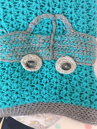 Handmade baby blanket