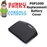 PSP1000 Replacement Back Battery Cover Fat Rear Door PSP 1000 Series Black Image 2