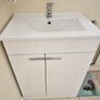 bathroom cabinet and sink Image 2