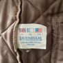 Vintage Lavenham Quilted Jacket - Light Brown + Cream Corduroy - Made In England - Size 16 Image 7