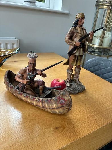 Job Lot of Native American Statues.