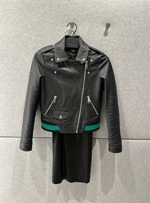 Leather jacket Maje