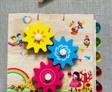 Wooden Activity Cube