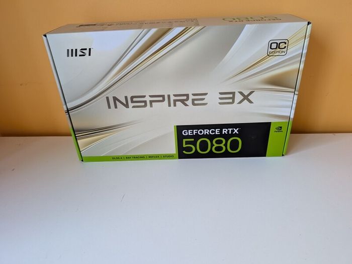 Msi Geforce Rtx 5080 16g Inspire 3x Oc