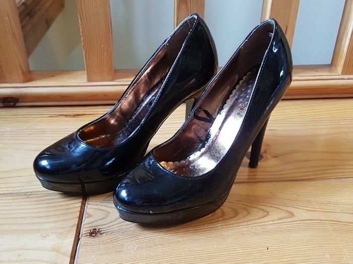 Size 5 Black Patent High Heels