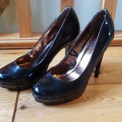 Size 5 Black Patent High Heels