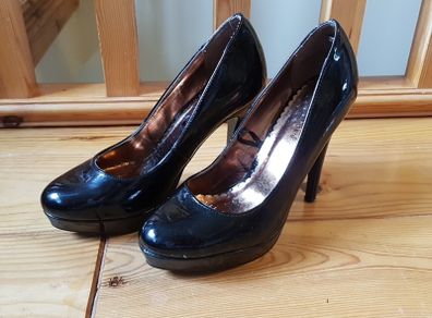 Size 5 Black Patent High Heels