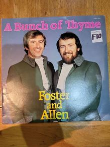 Foster and Allen A Bunch of Thyme LP Vinyl Record