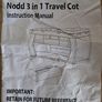 Babylo Nodd 3 in 1 Travel Cot Image 2