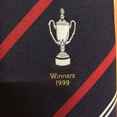 Ulster Rugby. Rare Piece Of Ulster Rugby Memorabilia. European Champions 1999. Official Atkinsons Club Officials / Players Formal Wear Tie.