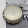 Late 1800s Silver Swiss Made Antique Pocket Watch Image 6