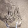Vintage Small BOHEMIA Glass Vase, Cut Glass Vase, 1950s Image 7