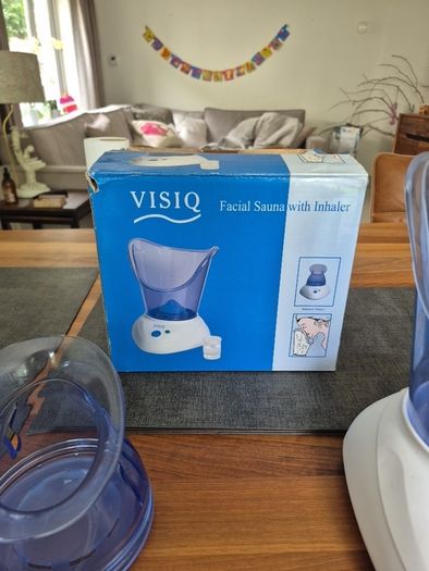 Visiq Facial steamer sauna with inhaler