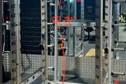 Full commercial indigo fitness power rack