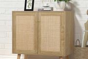 Buffet Sideboard Storage Cabinet Freestanding Wooden Shelf