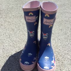 Joules girls wellies
