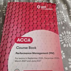 ACCA Performance Management Course Book