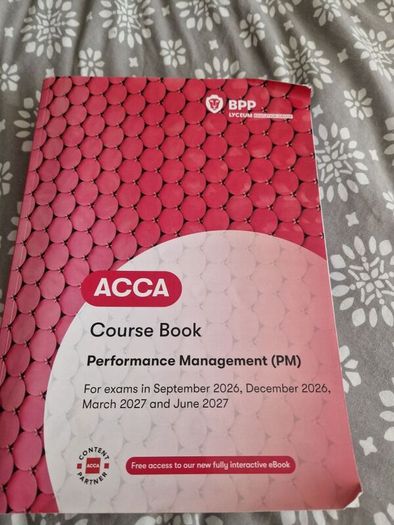 ACCA Performance Management Course Book