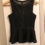 Karen Millen Black lace top Image 5