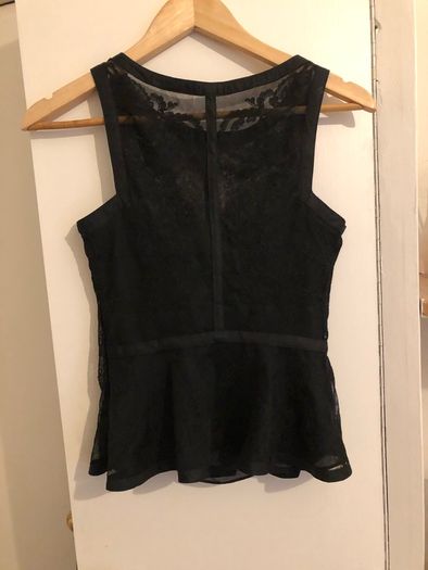 Karen Millen Black lace top