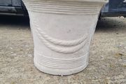 Concrete flower pots