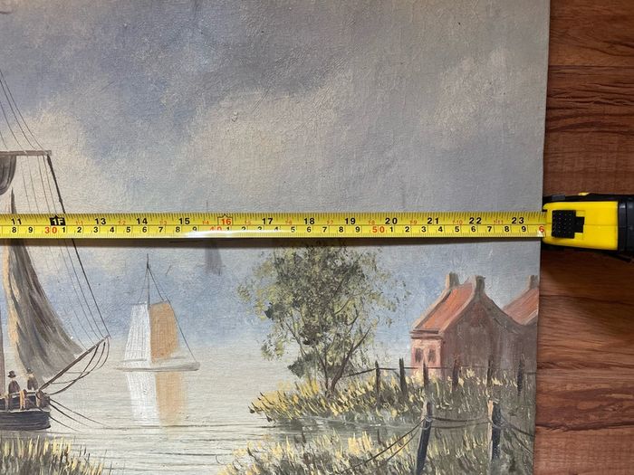 Antique Oil on Canvas - signed