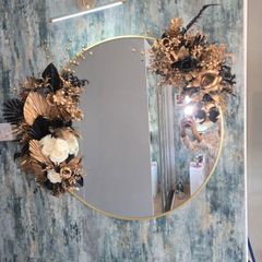 hand crated mirror