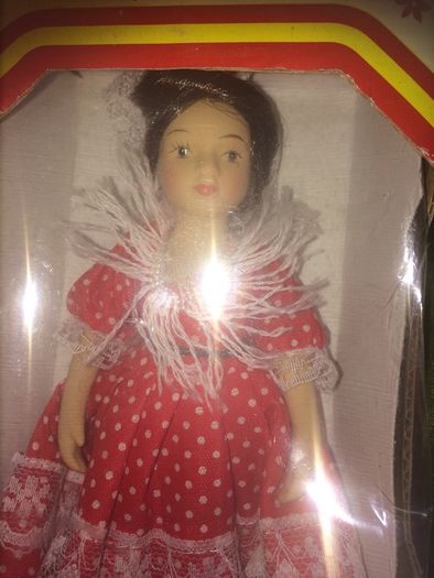 Porcelain collectors doll