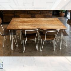 Rustic Canteen Tables & Chairs