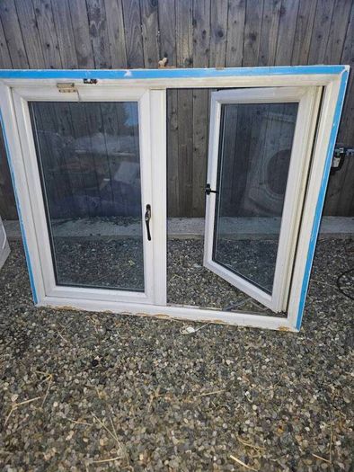 pvc double glazed window