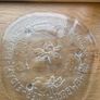 Vintage Pukeberg Glass Cheese Platter Tray by Eva Englund Mid Century Scandinavian Image 3