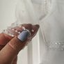communion dress, with custom made big bow on the back Image 4