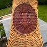 Wicker log basket. 27in long Image 6