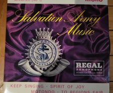 Salvation Army Music Marches No 1 International Staff Band 7 inch EP Regal
