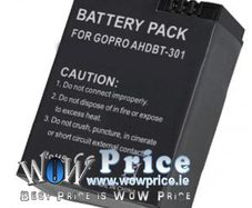 AHDBT-301 201 Battery for GoPro Hero 3