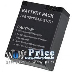 AHDBT-301 201 Battery for GoPro Hero 3