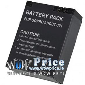 AHDBT-301 201 Battery for GoPro Hero 3