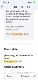 farmaphobia ticket