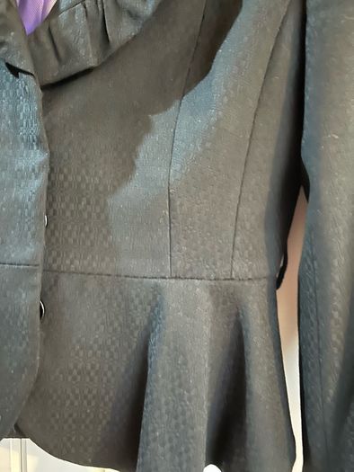 Frill Black Next Blazer Size 8