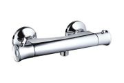 Thermostatic Bar Shower Valve | Round, Chrome