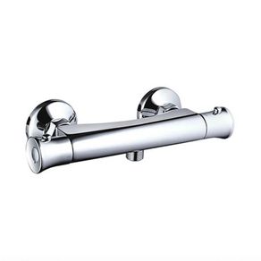 Thermostatic Bar Shower Valve | Round, Chrome