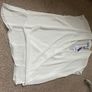top Bnwt white chiffon wrap effect front size xl Image 9