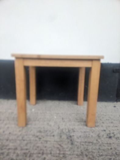 Solid coffee table