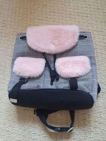 River Island faux backpack