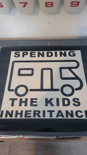 Camper sticker / decal