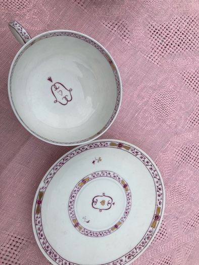 Antique French Limoges fine bone china 1892